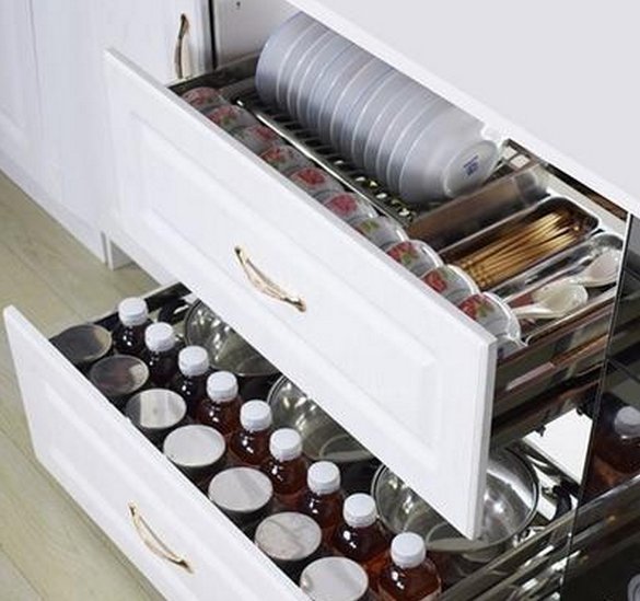 厨房橱柜的抽屉怎么卸下来？如何选择橱柜？