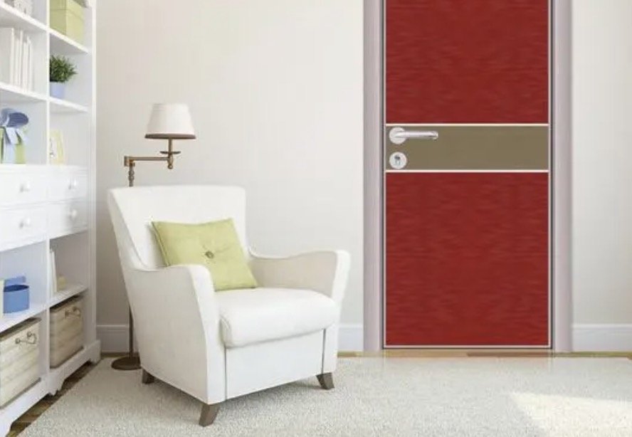红色门搭配什么颜色地板？红色门配什么颜色家具？